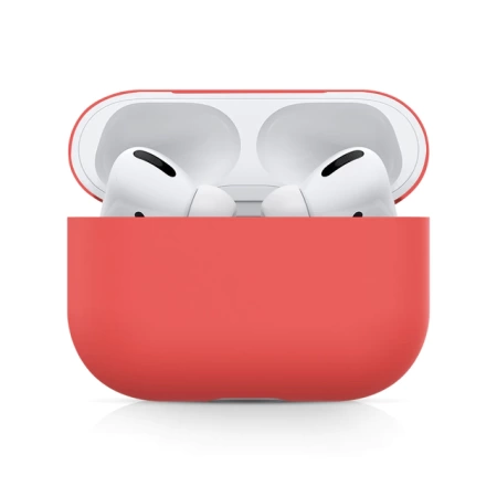 Чехол силиконовый Case Protection для Airpods Pro, красный арбуз (2) фото