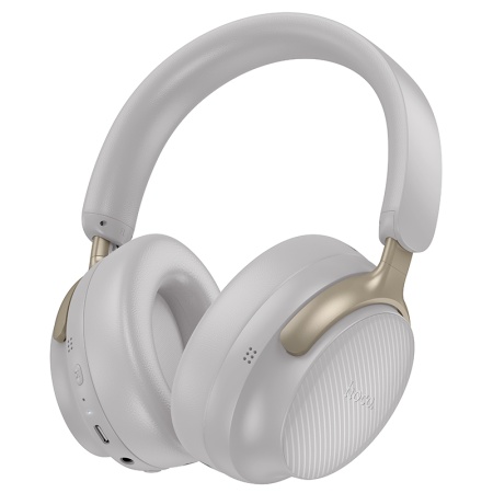Беспроводные наушники накладные HOCO W53 Plus, Bluetooth, серый фото