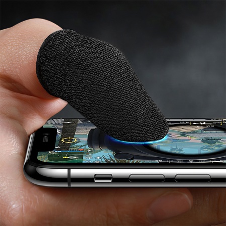 Напальчники для игры BOROFONE BG1 Superconducting, черный фото