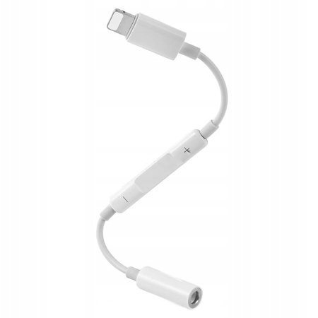 Переходник/Адаптер  MH020-BT Lightning (m) - Jack 3,5 (f), белый фото