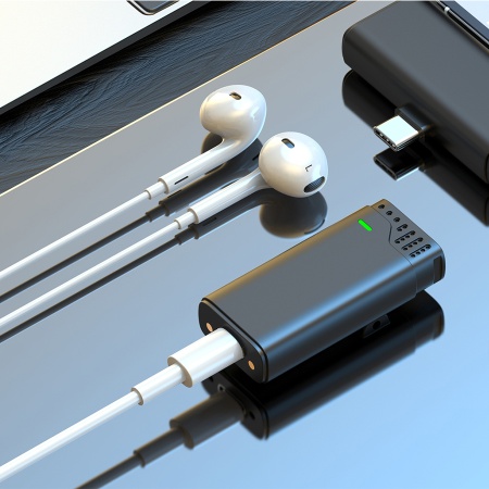 Микрофон петличный беспроводной JMARY MW-16, Bluetooth, черный фото