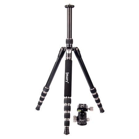 Штатив-трипод/монопод JMARY KT255+NB36, напольный, 54,5 - 161,5 см, черный фото