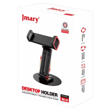 Настольная подставка для смартфона/планшета JMARY MK-63, черный