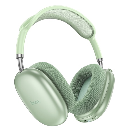 Беспроводные наушники накладные HOCO W55 Pleasing, Bluetooth, зеленый фото