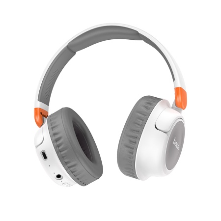 Беспроводные наушники накладные HOCO W43 Adventure, Bluetooth, белый фото