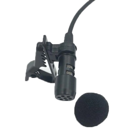 Микрофон петличный проводной CANDC DC-C3, Type-C, 6 м, черный фото