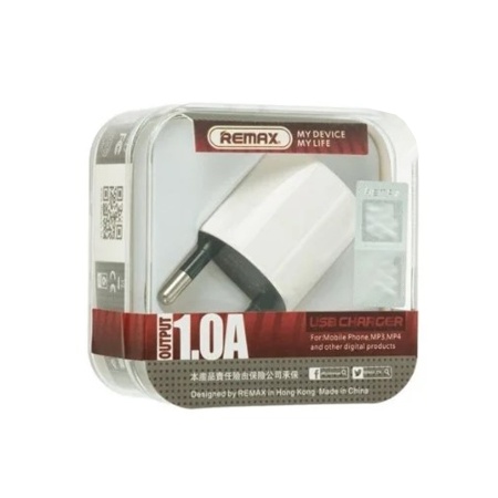 Сетевое зарядное устройство REMAX RMT5188 Mini U5 1xUSB, 2.1A, белый фото