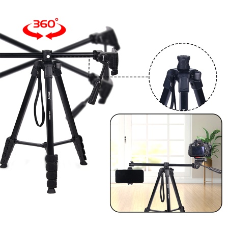 Штатив-трипод JMARY KP-2209, напольный, 46 - 174 см, черный фото