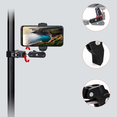 Зажим струбцина JMARY SR-56, черный