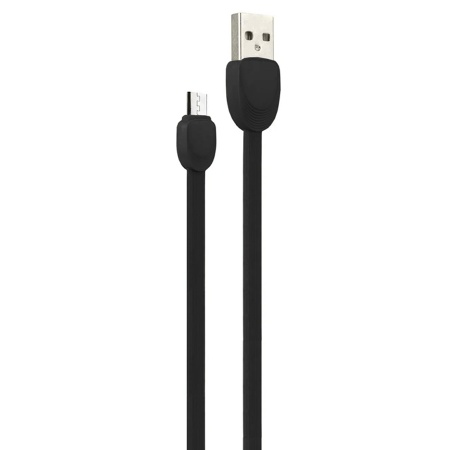 Кабель USB REMAX RC-040m Shell USB - MicroUSB, 2.1А, 1 м, черный фото