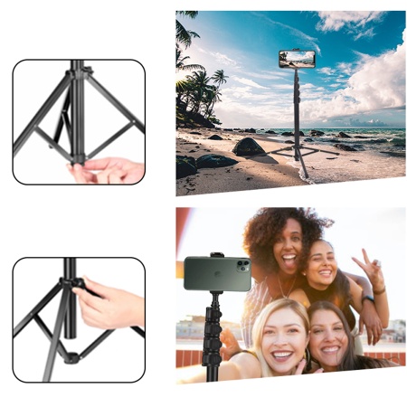 Штатив-трипод/монопод JMARY MT-40, напольный, 44 - 151,5 см, черный фото