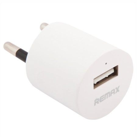 Сетевое зарядное устройство REMAX RMT5188 Mini U5 1xUSB, 2.1A, белый фото