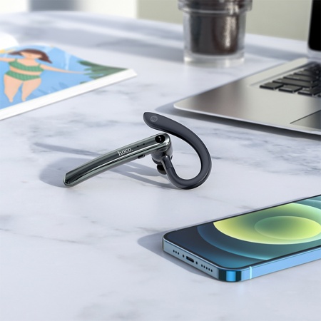 Беспроводная Bluetooth-Гарнитура HOCO S19 Heartful, Bluetooth, черный фото