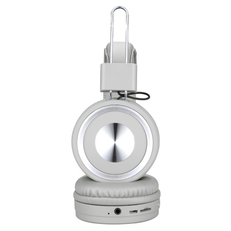 Беспроводные наушники накладные SODO SD-1002, Bluetooth + AUX, серый фото