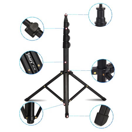 Штатив-трипод/монопод JMARY MT-40, напольный, 44 - 151,5 см, черный фото