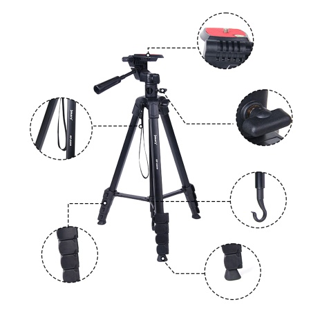 Штатив-трипод JMARY KP-2209, напольный, 46 - 174 см, черный фото