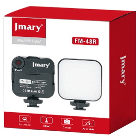 Светодиодный осветлитель JMARY FM-48R, черный фото