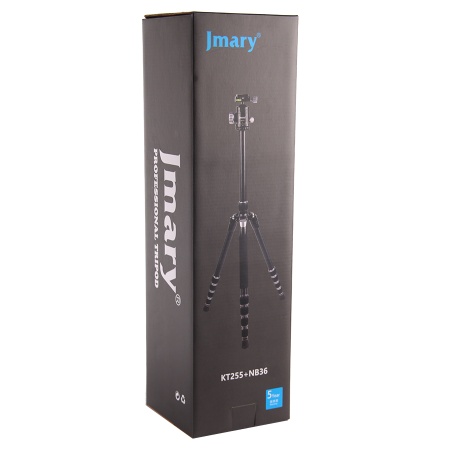 Штатив-трипод/монопод JMARY KT255+NB36, напольный, 54,5 - 161,5 см, черный фото