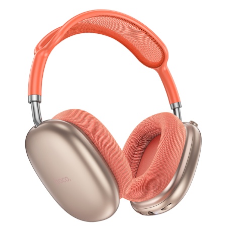 Беспроводные наушники накладные HOCO W55 Pleasing, Bluetooth, розовый фото