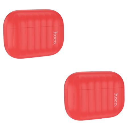 Чехол HOCO WB23 Harmonious для Airpods Pro 2, красный фото