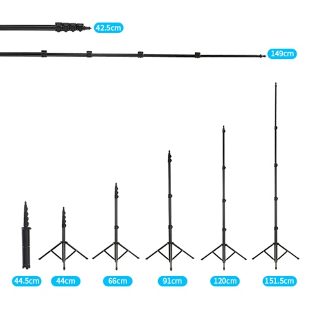 Штатив-трипод/монопод JMARY MT-40, напольный, 44 - 151,5 см, черный фото