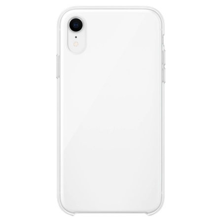 Чехол Clear Case пластиковый для iPhone XR, прозрачный фото