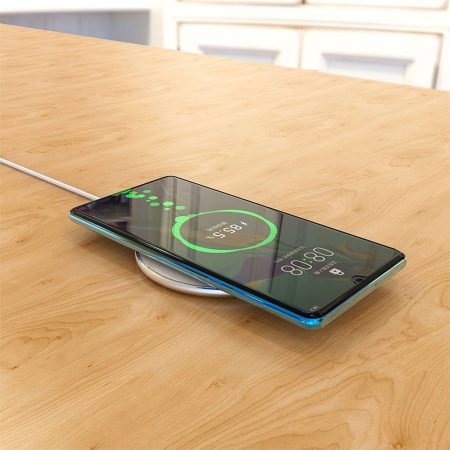 Беспроводное зарядное устройство BOROFONE BQ3 Pro с Кабелем USB - Type-C, 2A, 15W, серебристый фото