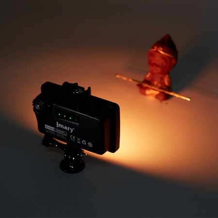 Светодиодный осветлитель JMARY FM-72RGB, 3000mAh, черный фото