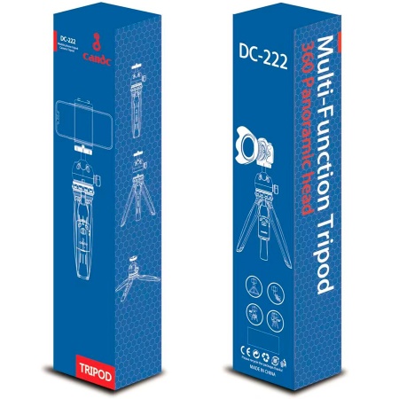 Штатив-трипод CANDC DC-222, настольный, 13 - 21 см, черный фото