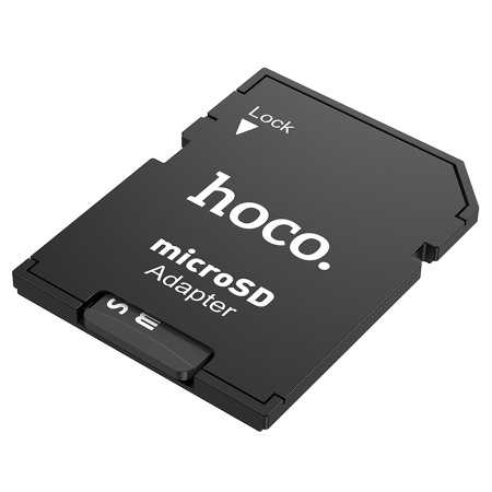 Переходник/Адаптер HOCO HB22 Card reader SD - TF, черный фото