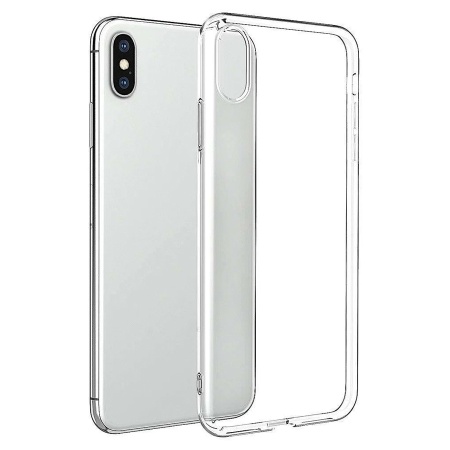 Чехол Clear Case пластиковый для iPhone X/XS, прозрачный фото