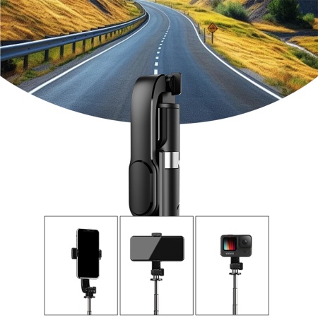 Монопод/штатив-трипод JMARY KT-219, напольный / настольный, 20 - 90 см, черный фото