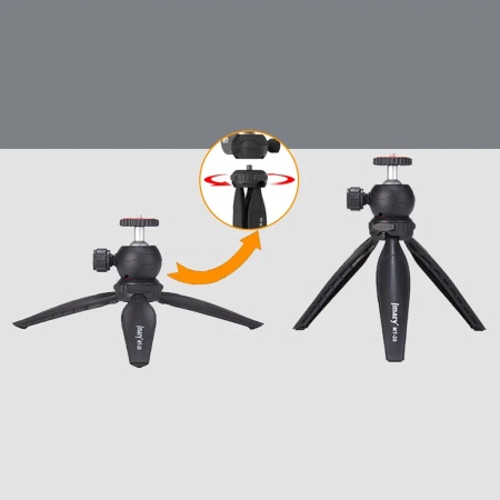 Штатив-трипод/монопод JMARY MT-20, напольный / настольный, 15 - 18,5 см, черный фото