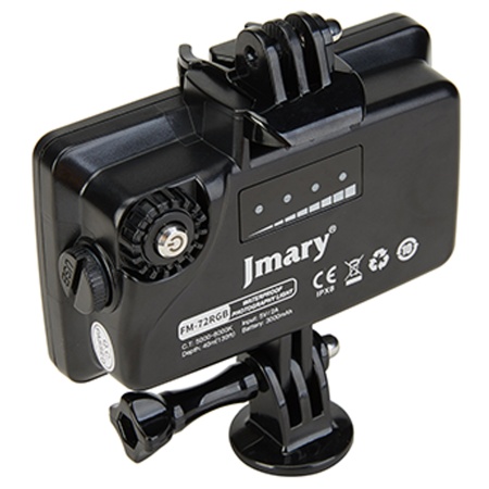 Светодиодный осветлитель JMARY FM-72RGB, 3000mAh, черный фото