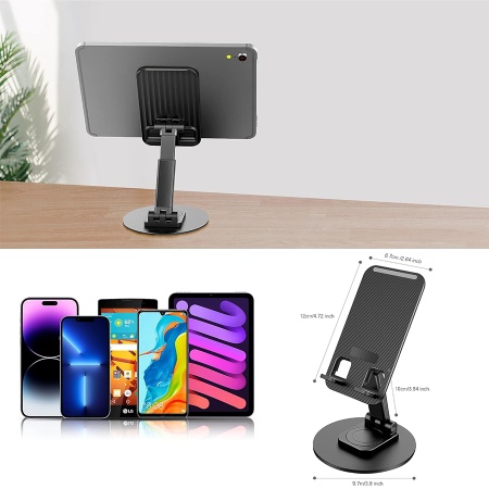 Настольная подставка для смартфона/планшета JMARY MK-59, черный
