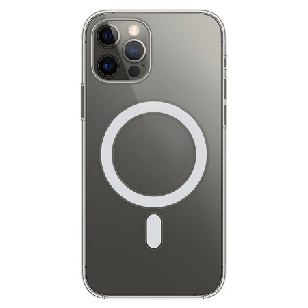 Чехол Clear Case пластиковый with MagSafe и Анимация для iPhone 14 Pro 6.1", прозрачный фото