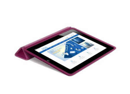 Чехол Smart Case для iPad 10 (10,9" 2022), ярко-розовый (3) фото