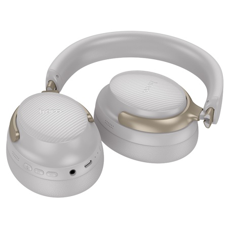 Беспроводные наушники накладные HOCO W53 Plus, Bluetooth, серый фото