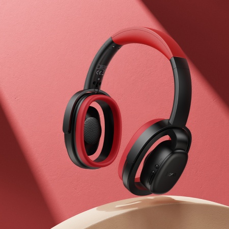 Беспроводные наушники накладные HOCO W67 Rhyme, Bluetooth, черный фото
