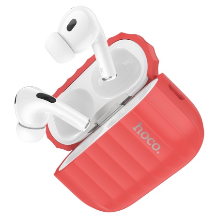 Чехол HOCO WB23 Harmonious для Airpods Pro 2, красный фото