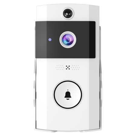 Беспроводной дверной видеозвонок JMARY MF-8, Wi Fi, белый