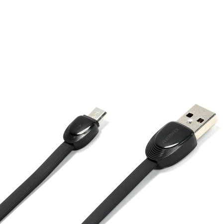Кабель USB REMAX RC-040m Shell USB - MicroUSB, 2.1А, 1 м, черный фото