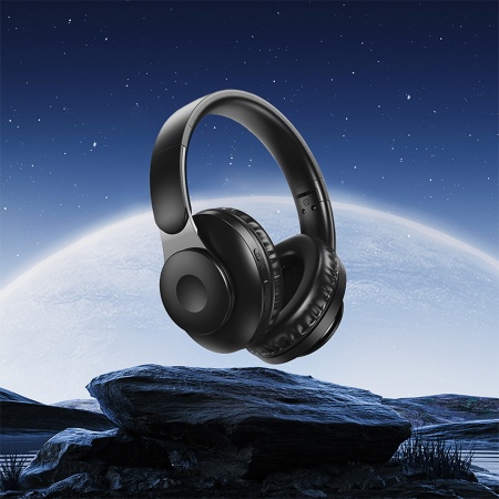 Беспроводные наушники накладные HOCO W45 Enjoy, Bluetooth, черный фото