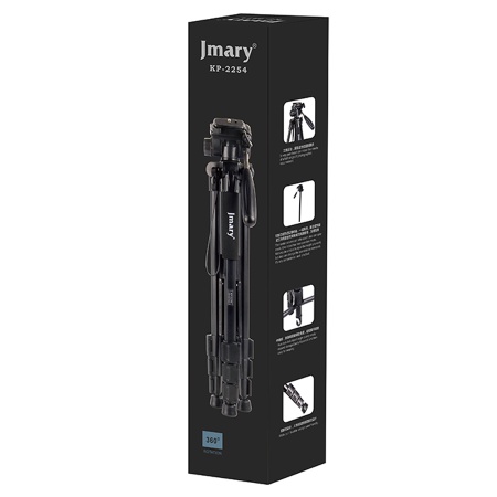 Штатив-трипод/монопод JMARY KP-2254, напольный, 50 - 165 см, черный фото