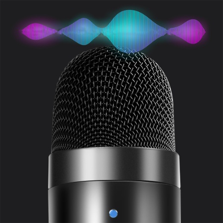 Микрофон универсальный кардиоидный JMARY MC-PW8, USB/Type-C+Jack 3.5 mm, 1.8 м, черный фото