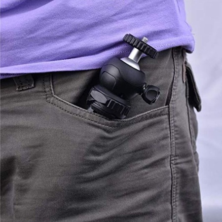 Штатив-трипод/монопод JMARY MT-20, напольный / настольный, 15 - 18,5 см, черный фото