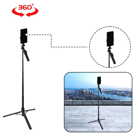 Монопод/штатив-трипод JMARY KT-239, напольный / настольный, 35 - 175 см, черный фото