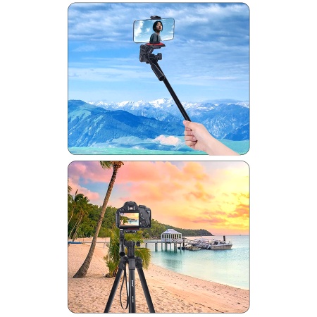 Штатив-трипод JMARY KP-2209, напольный, 46 - 174 см, черный фото