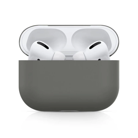 Чехол силиконовый Case Protection для Airpods Pro, пепельный (15) фото