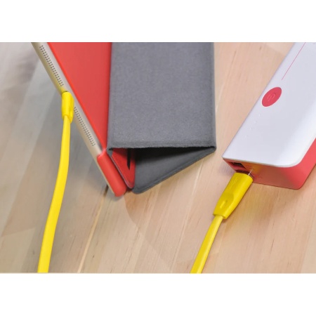 Кабель USB REMAX RC-001m Full Speed USB - MicroUSB, 2.1А, 1 м, желтый фото